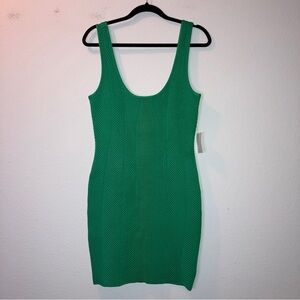 Herve Leger Green Mini Dress - L